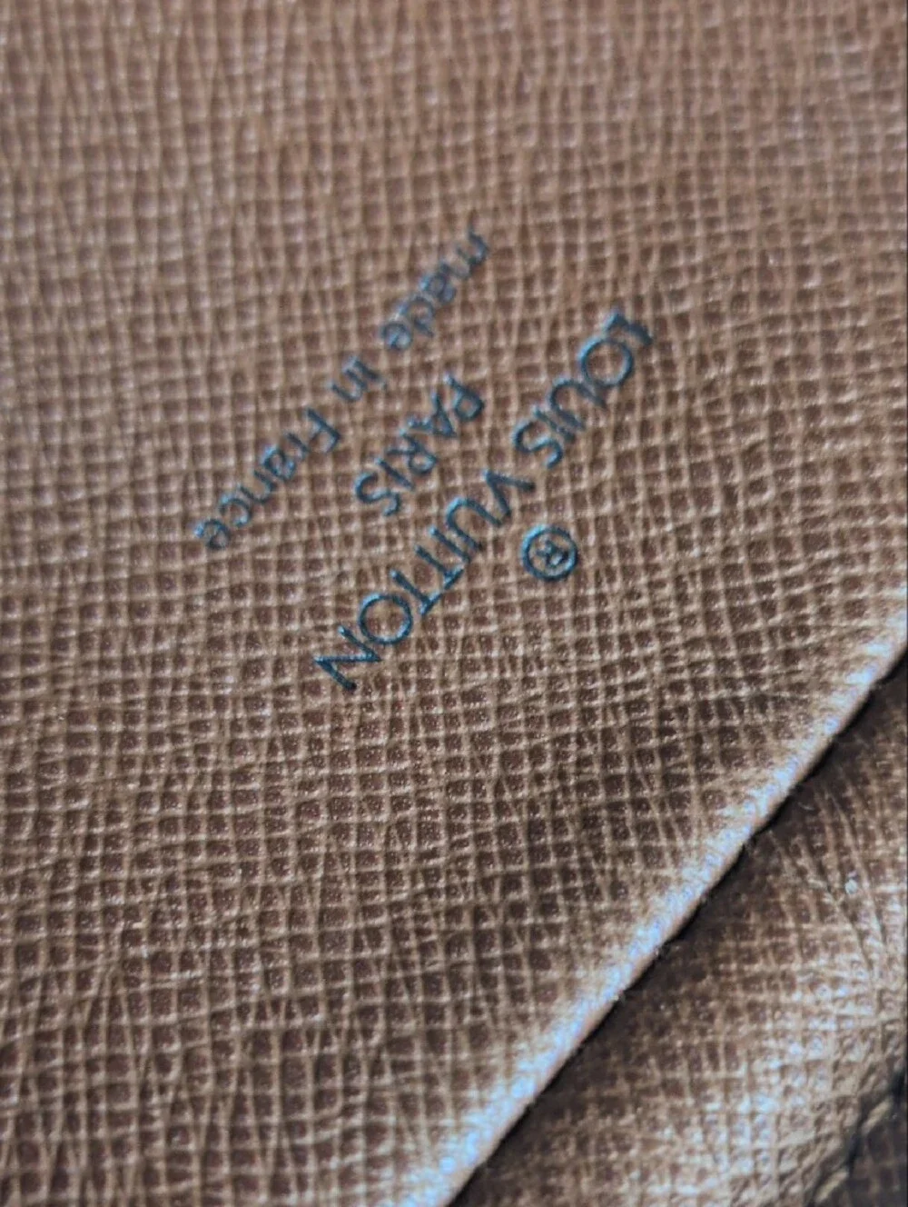 Louis Vuitton Brown Monogram Canvas Messenger Bag with Tan Trim